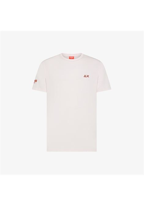 T-shirt in jersey di cotone bianco AX SUN68 | T36140138 01